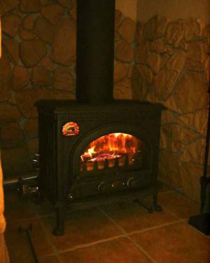 心とからだを温める　『薪ストーブ』