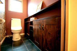 奥様デザインのトイレ