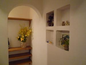 壁はミネラル豊富な珪藻土塗り壁材